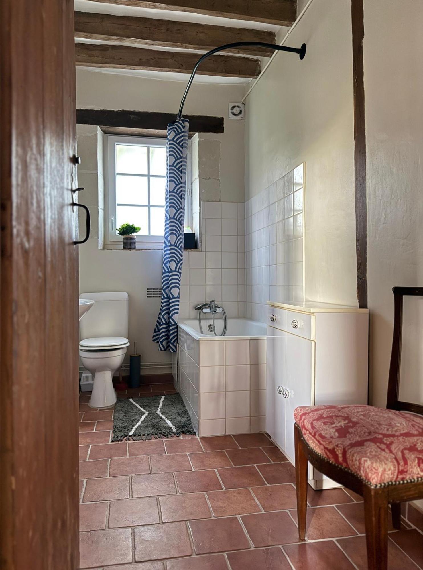 Le Charme De L'Ancien Au Calme Et A 8 Min De Chenonceaux Apartment La Croix-en-Touraine Exterior photo